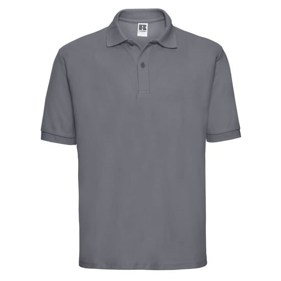 Russell Heren Polycotton Pique Poloshirt (Konvooi Grijs) - Image 1