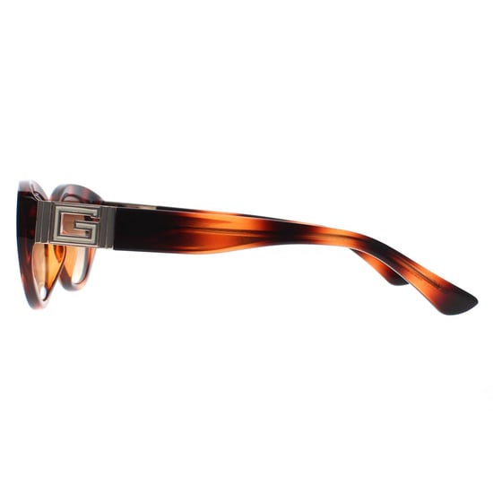 Guess Cat Eye Womens Blonde Havana Brown Gradient  GU7849