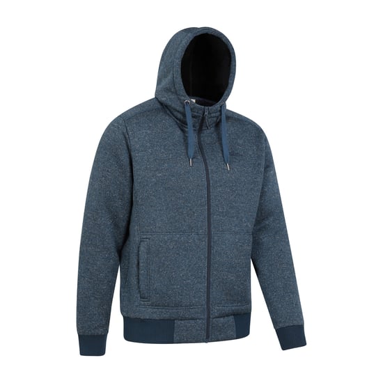 Mountain Warehouse Heren Nevis II Bont capuchon (Donkerblauw) - Image 4