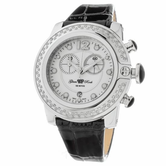 Glam Rock Dameshorloge Kwarts Zilver - Image 1