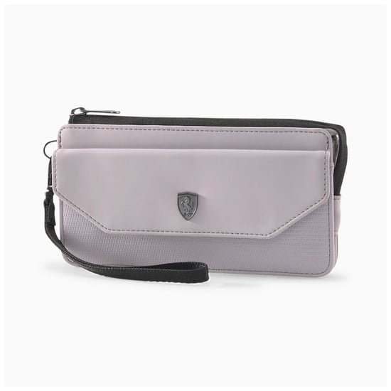 Puma Scuderia Ferrari Grey Leather Womens Wallet 053855 02