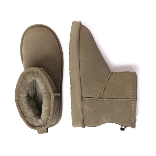 EVER AU Australia Women Ostrich Leather Short Boots