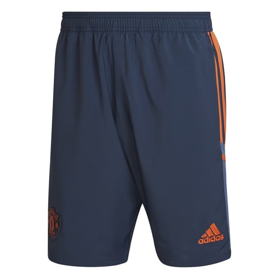 Men's adidas Manchester United Condivo 22 Downtime Shorts in Navy
