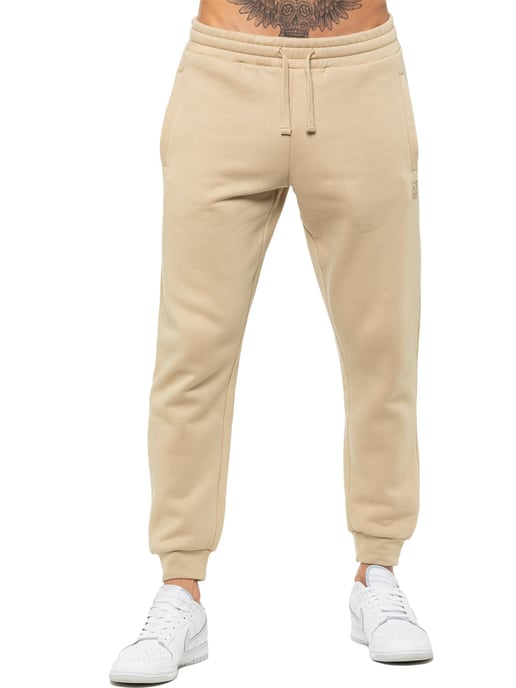 Enzo | Mens Joggers Regular Fit - Stone