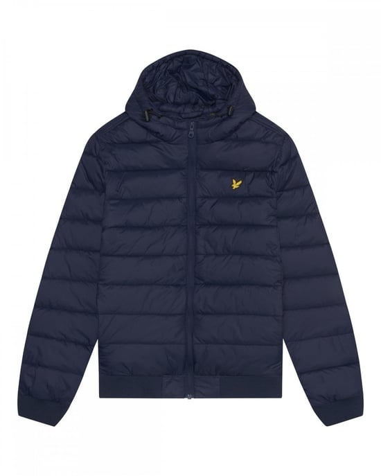 Donker marineblauw gewatteerd gewatteerd jack van Lyle & Scott - Image 5