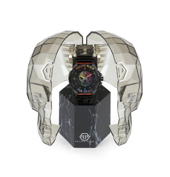 Philipp Plein The $kull Unisex Horloge Zwart PWAAA1121 - Image 4