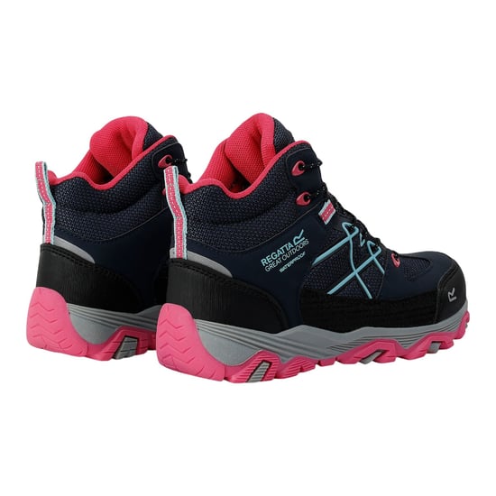 Regatta Childrens/Kids Samaris III Walking Boots (Navy/Pink Potion)