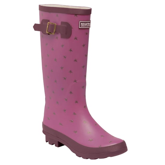 Regatta Womens/Ladies Ly Fairweather II Tall Durable Wellington Boots (Violet/Fig Rose Blush)