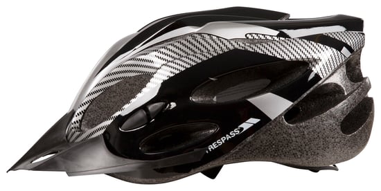 Trespass Adults Unisex Crankster Cycling Helmet (Black X)