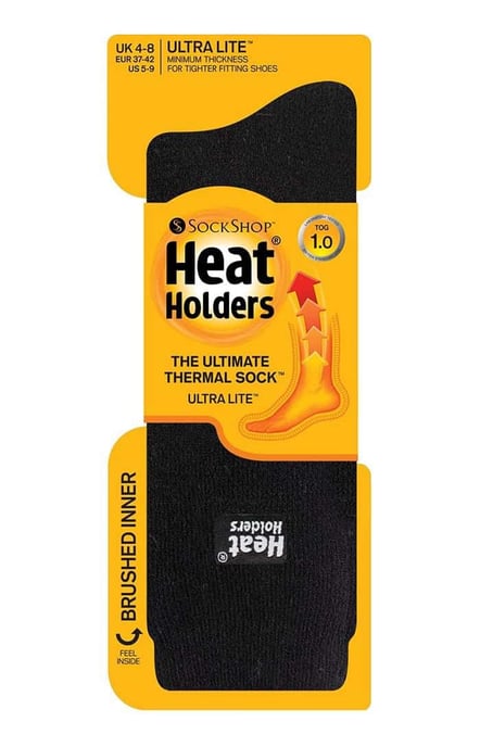 Heat Holders Ultra Lite dames dunne thermo sokken - Zwart - Image 2