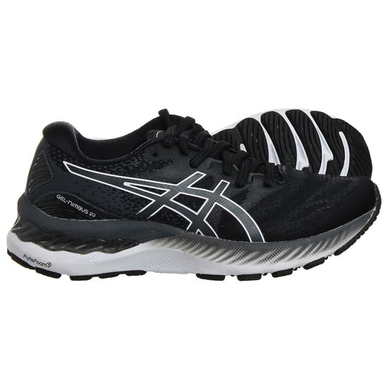 Asics Gel-Nimbus 23 Dames Zwarte Hardloopschoenen - Image 4