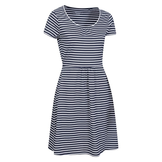 Mountain Warehouse Dames/Dames Essentials Lora Stripe Skater Dress (Blauw) - Image 3