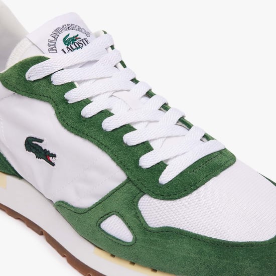 Heren Lacoste Partner 70s Sportschoenen in Wit - Image 6