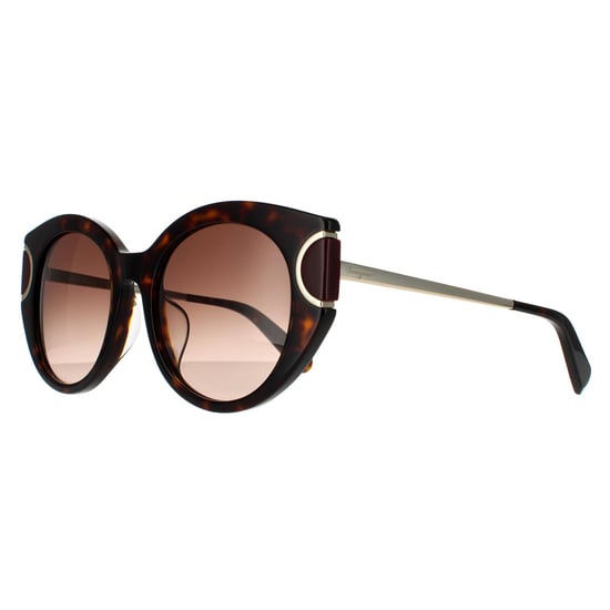 Salvatore Ferragamo zonnebril SF840SA 214 Tortoise Brown gradiënt - Image 2