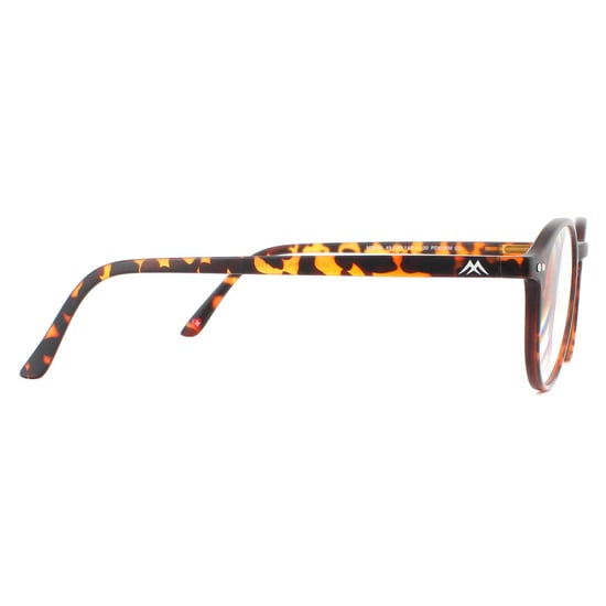 Montana Round Matte Brown Turtle Unisex Women Glasses Frames