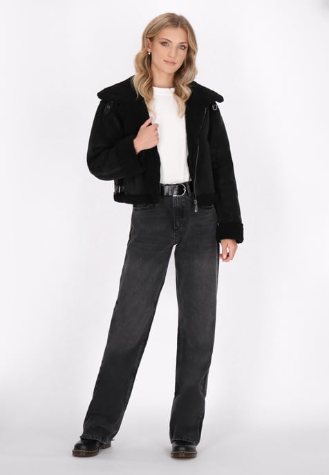 Dreimaster Jas Dames zwart - Image 2