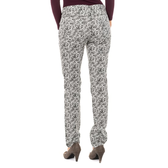 Women's long floral design pants LWT004