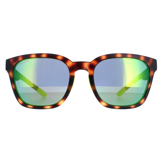Smith Square Mens Matte Tortoise Green Mirror Founder