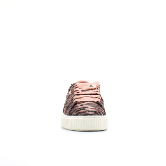 Puma Basket Platform VR Womens Pink/Black Trainers