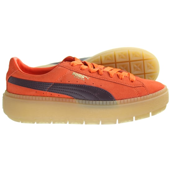 PUMA Platform Trace Block Orange Womens Trainers