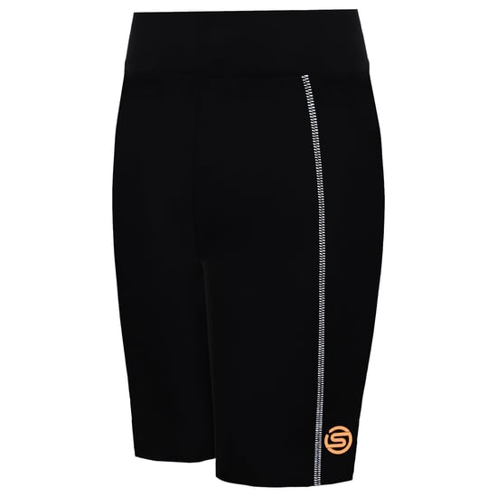 Skins Series-5 Dames Zwarte Half Halfbroek Shorts - Image 1