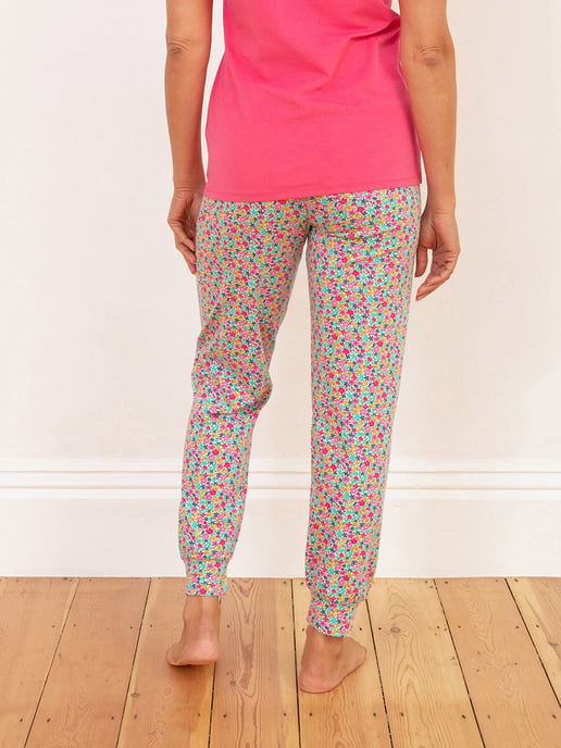 Kite Clothing Lyme Cuffed Loungers Petal Perfume