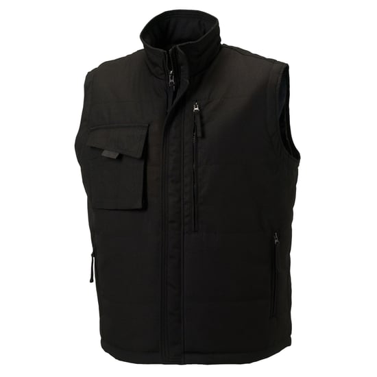 Russell Heren Werkkleding Giletjas (Zwart) - Image 1