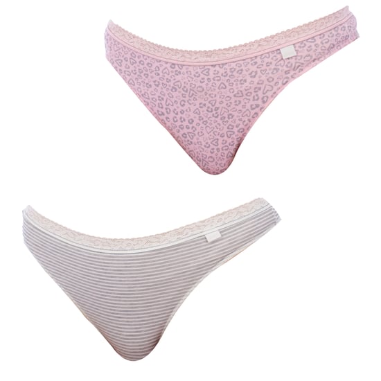 Pack of 2 Cotton Thongs 1031159 Women