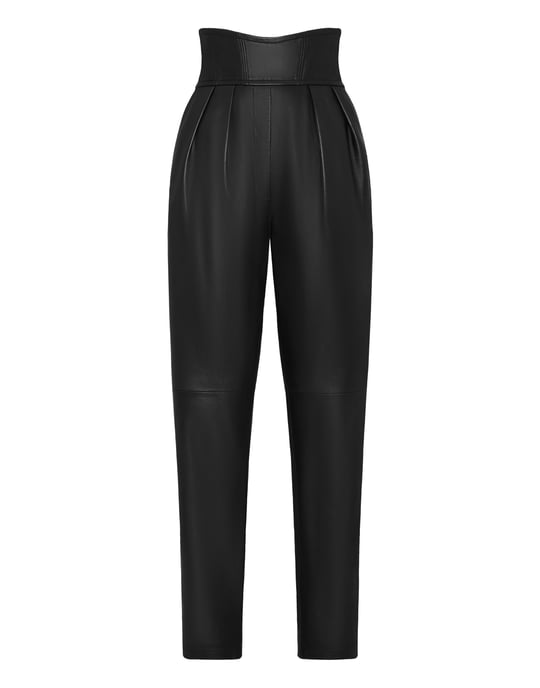Leren Broek Iconic Plein - Image 2