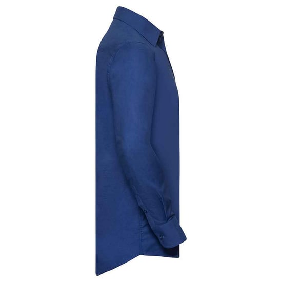 Russell Collection Heren Oxford Easy-Care Formeel Overhemd Met Lange Mouwen (Helder Koningsblauw) - Image 3