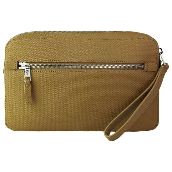 Lacoste Leren Heren Bruine Buideltas - Image 2