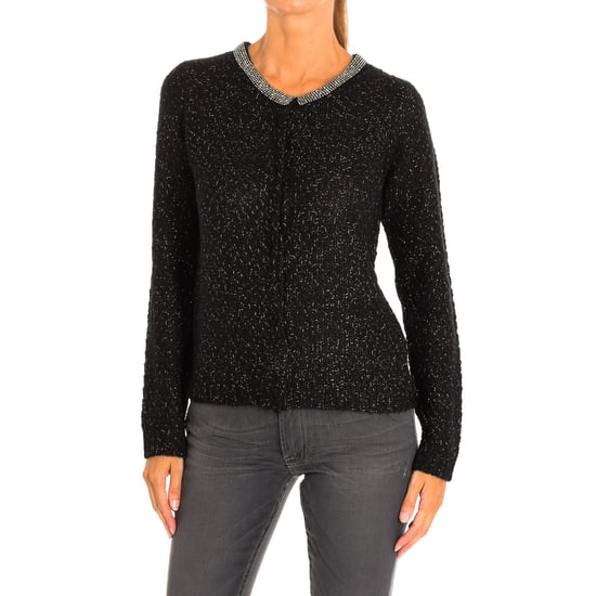Women's long-sleeved knitted sweater FSTRASSY00000ML172