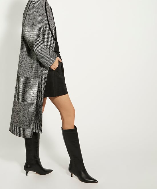 Dune Ladies SMOOTH Kitten-Heeled Knee-High Boots Smooth