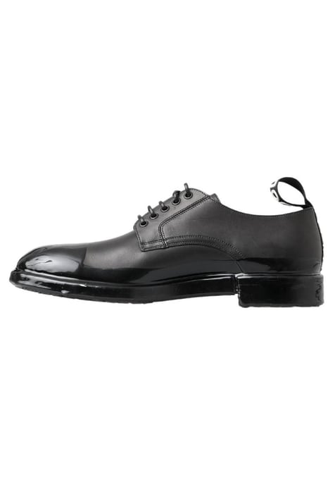 Dolce & Gabbana Men's Black Leather Derby Dress Shoes