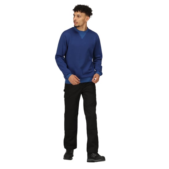 Regatta Mens Pro Crew Neck Sweatshirt (New Royal)