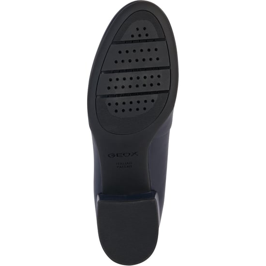 Geox D ELEANA A Leren Rund Volnerf Vrouwenhakken Navy - Image 3
