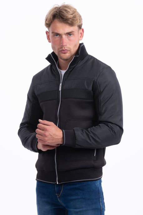 D Rock Mens Fleece Jacket with Zipped Pockets Lightweight