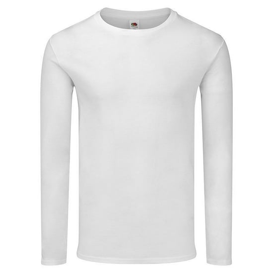 Fruit of the Loom Heren Iconische 150 T-Shirt met lange mouwen (Wit) - Image 1
