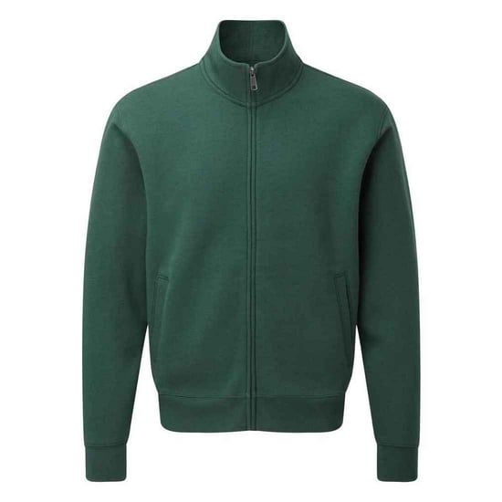 Russell Heren Authentiek Sweatjack (Fles groen) - Image 1