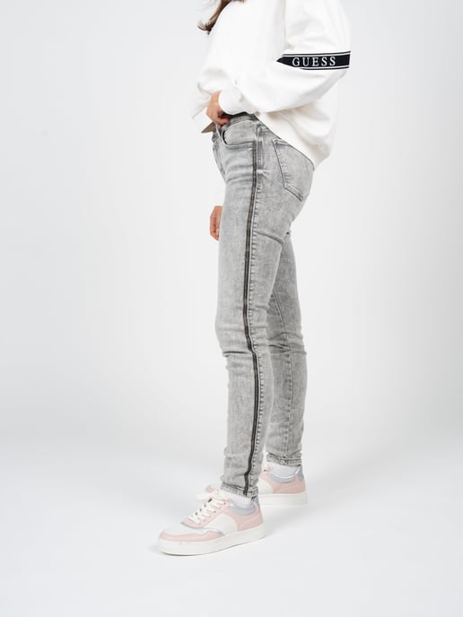 Guess Jeans Skinny Mid Vrouw Grijs - Image 4