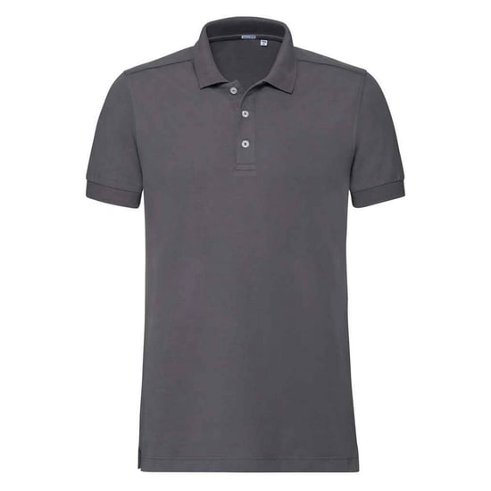 Russell Heren Piqué Stretch Poloshirt (Konvooi Grijs) - Image 1