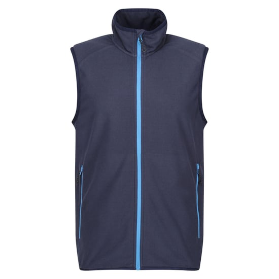 Regatta Mens Navigate Fleece Gilet (Navy/French Blue)