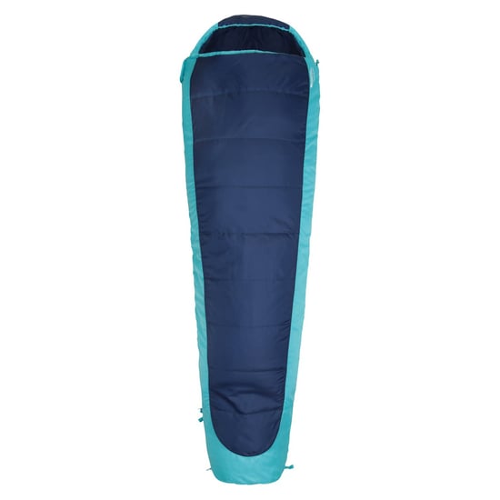 Mountain Warehouse Unisex Microlite 500 mummyslaapzak met linkse ritssluiting voor volwassenen (Blauw) - Image 1