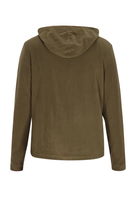 Mo Fleece jas Heren kaki - Image 2