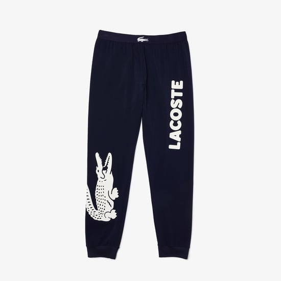 Heren Lacoste Loungewear Pyjamabroek in Navy - Image 1