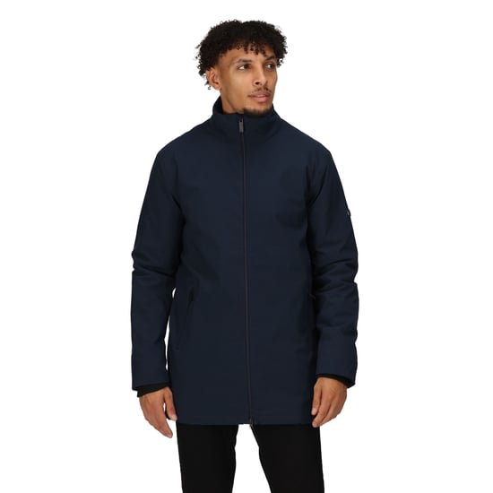 Regatta Mens Hampton Waterproof Jacket (Navy)