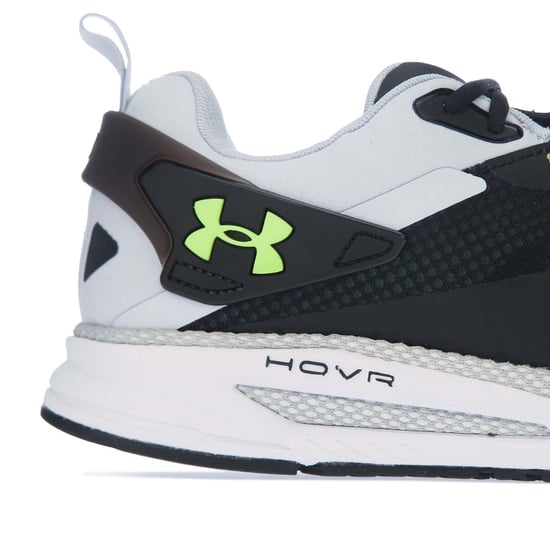 Men's Under Armour UA HOVR MVMNT Sportstyle Running Shoes in Black Grey