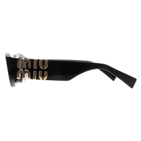 Miu Miu Oval Womens Black Dark Grey MU11WS