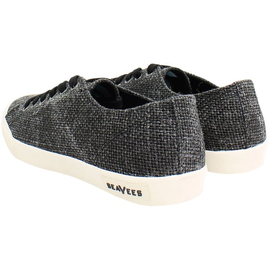 Seavees Monterey Raffia Dames Zwarte Sneakers - Image 3