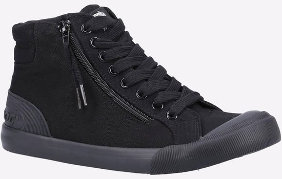 Rocket Dog Jazzin Hi-Top Trainers Womens - Image 2